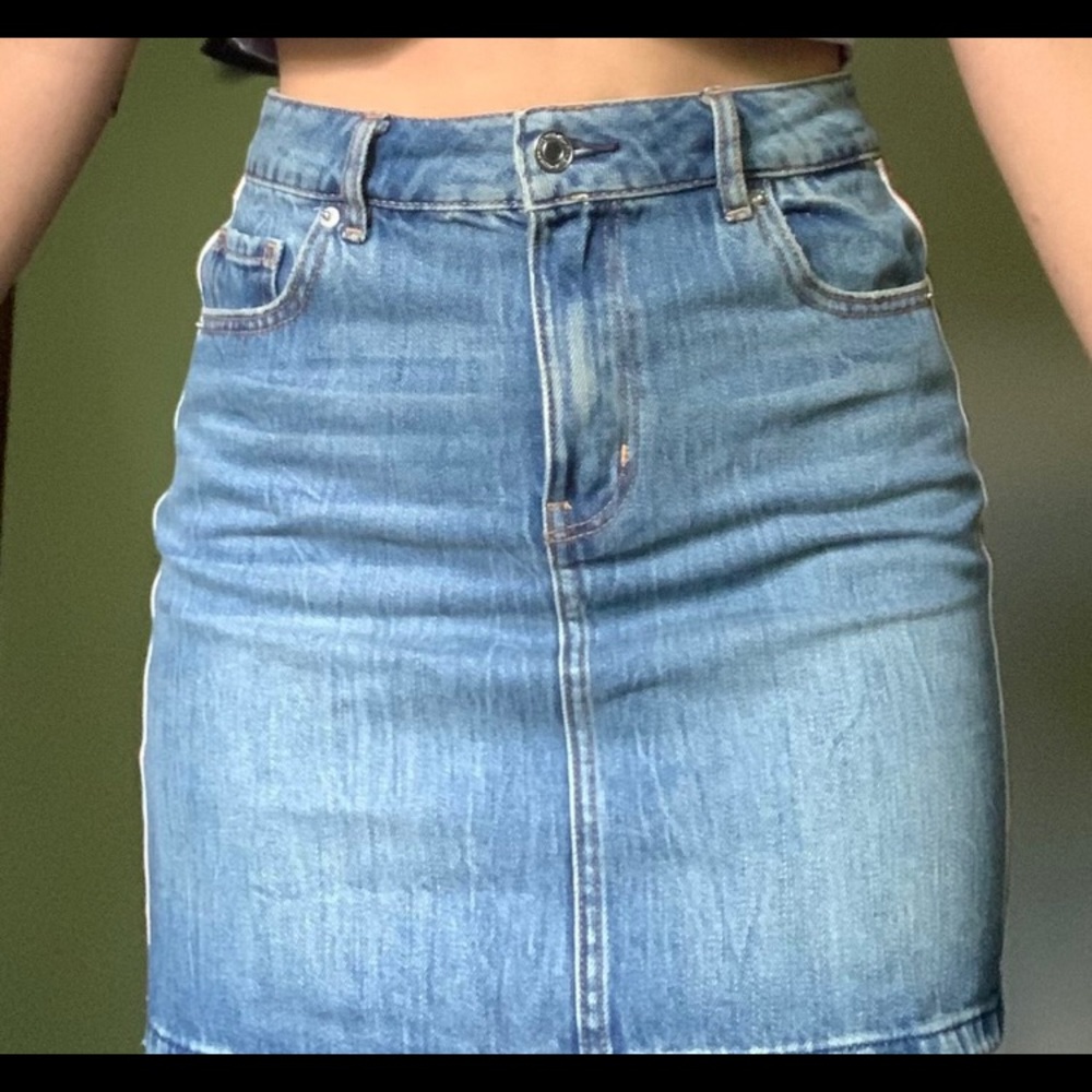 Denim Skirt from Dynamite
